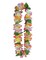 Party Central Club Pack of 12 Green and Yellow Lush Garden Flowers Luau Party Necklace Costume Accessory 38"